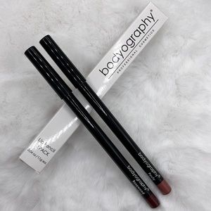 Bodyography Lip Liner Pencil Duo in Rosewood and Pouty